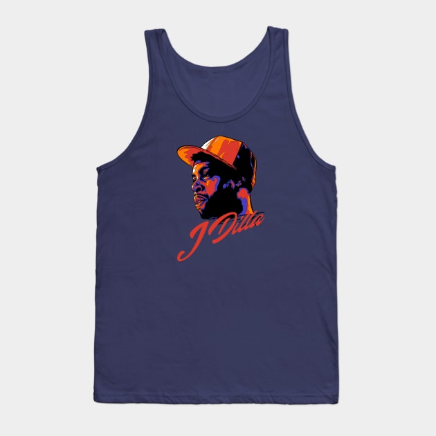 J Dilla Tank Top by lazartemarjun